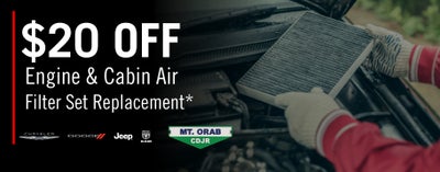 $20 Engine & Cabin Air Filter Set Replacement