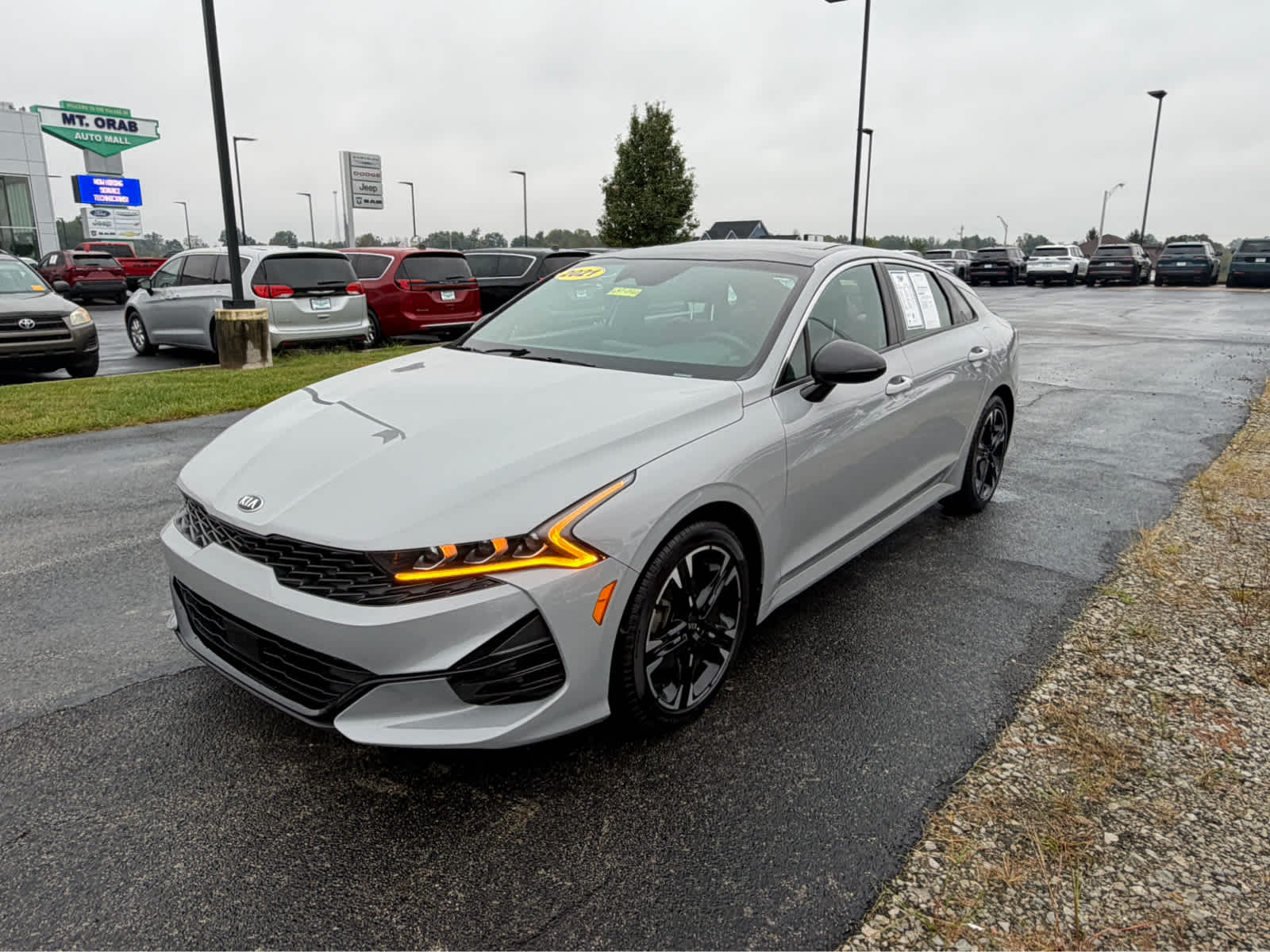 Used 2021 Kia K5 GT-Line with VIN 5XXG64J27MG069387 for sale in Mount Orab, OH