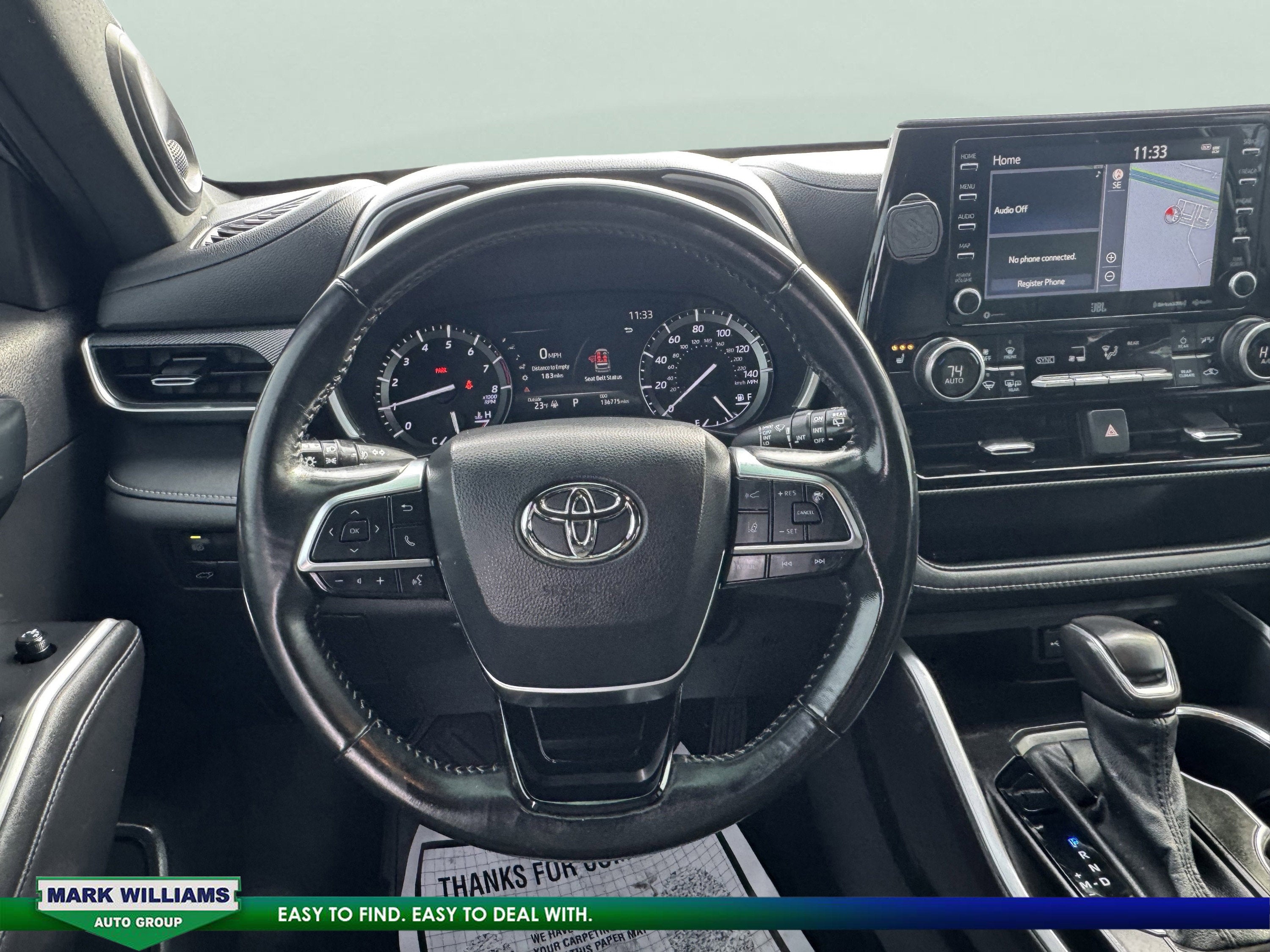 2021 Toyota Highlander XSE