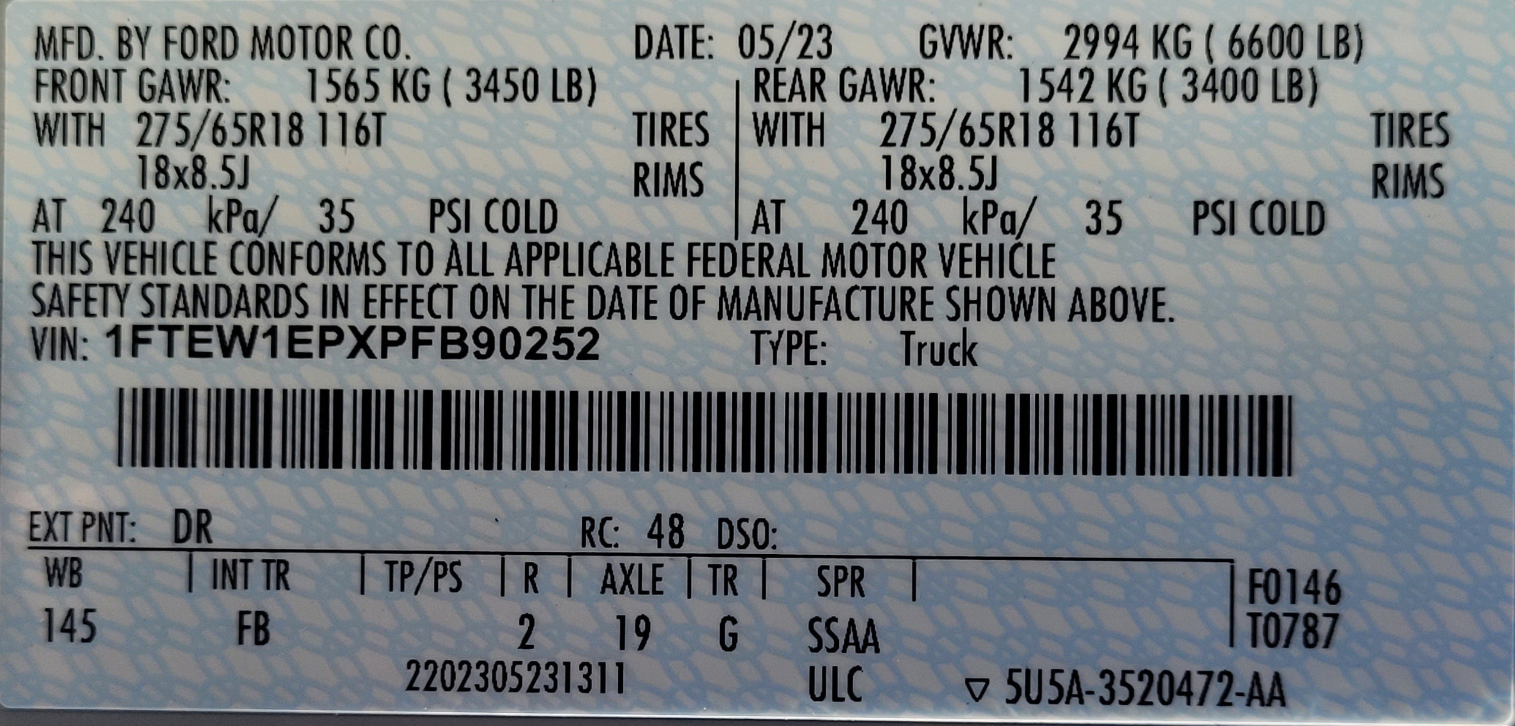 2023 Ford F-150 XLT