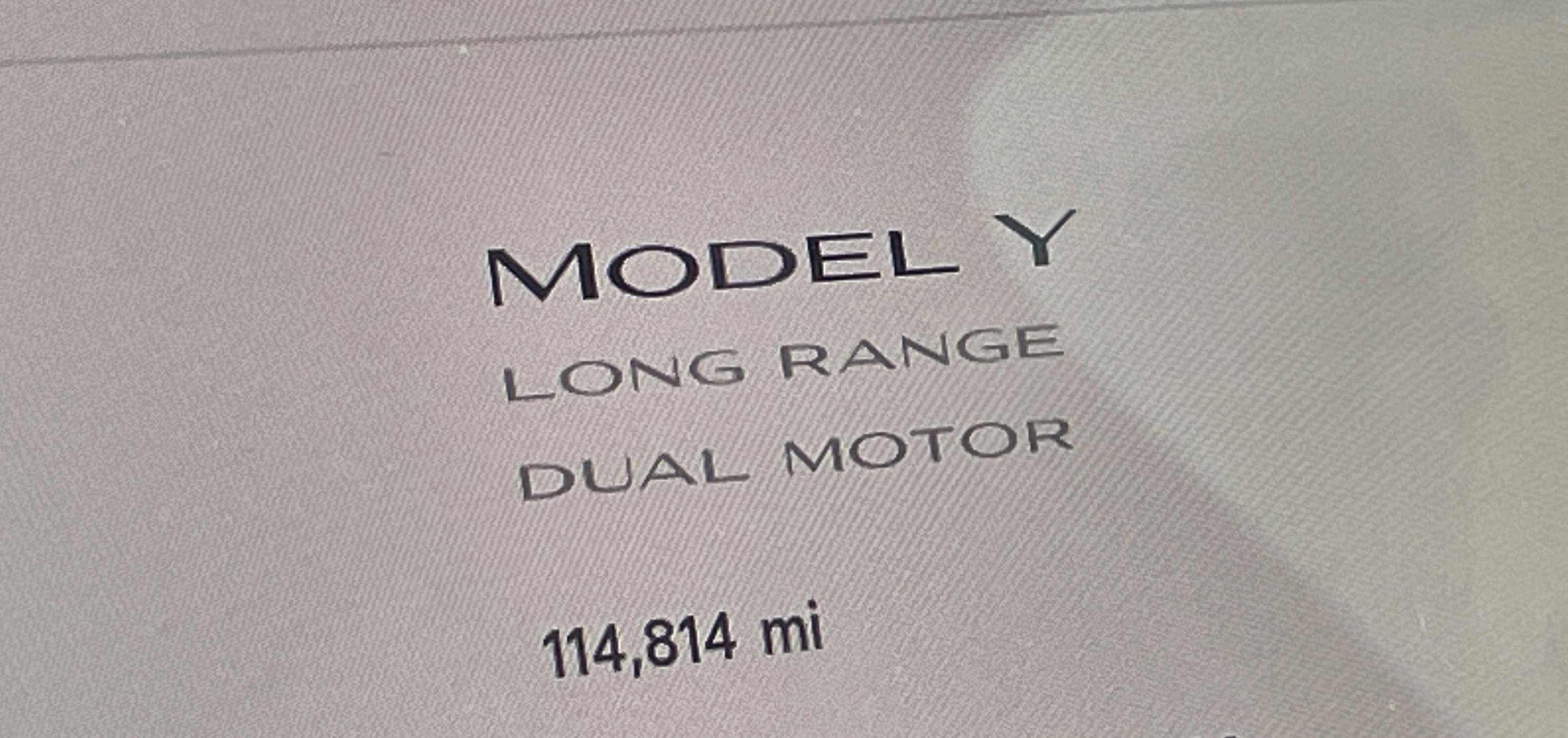 2023 Tesla Model Y Long Range