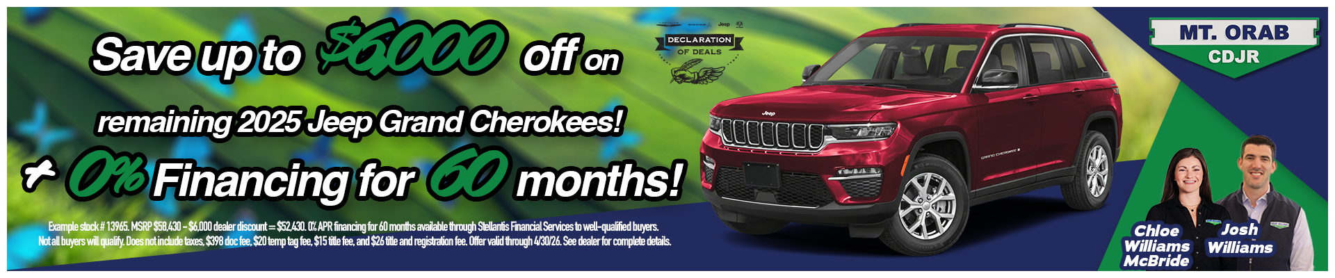 2025 Jeep Grand Cherokees