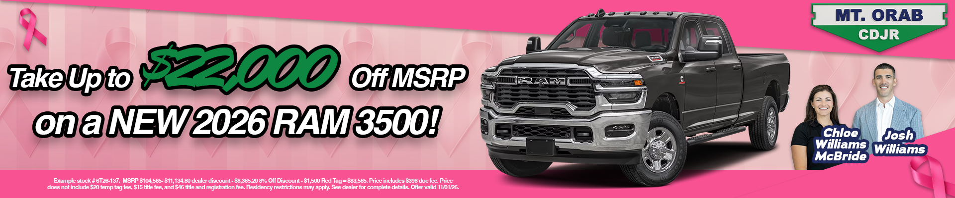 New 2026 Ram 3500!