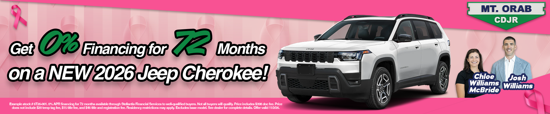 New 2026 Jeep cherokee!