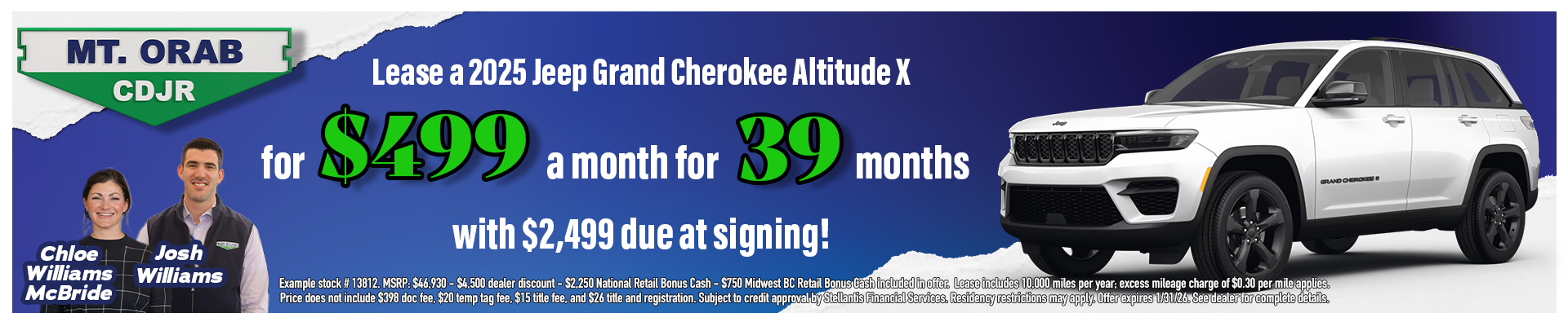 2025 Jeep Grand Cherokee Altitude X