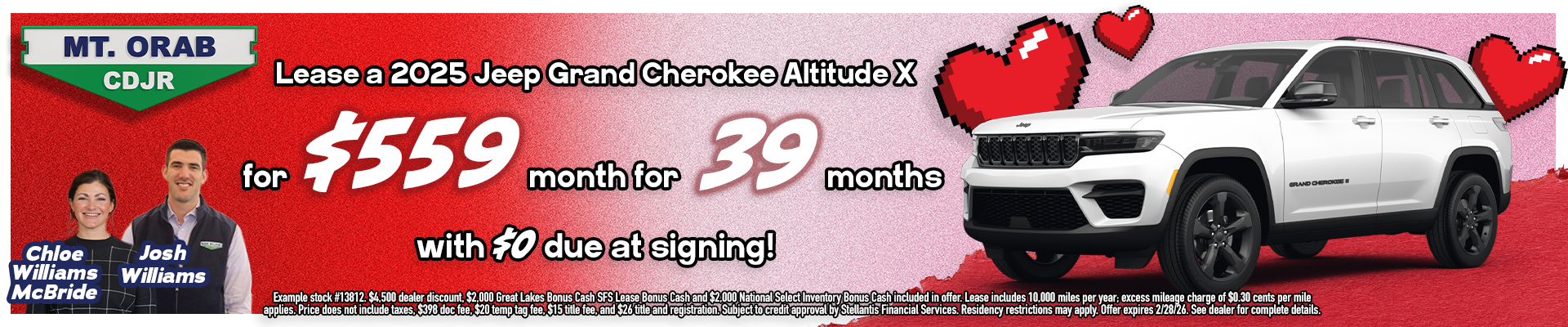 Lease a 2025 Jeep Grand Cherokee 